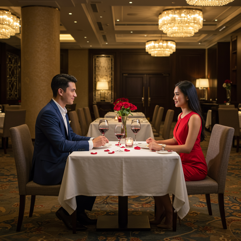 Valentijnsarrangement inclusief diner